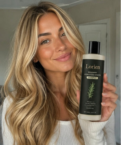 LORIEN Hair Growth Shampoo – With Rosemary & Hydrolyzed Keratin for Visibly Fuller, Thicker Hair